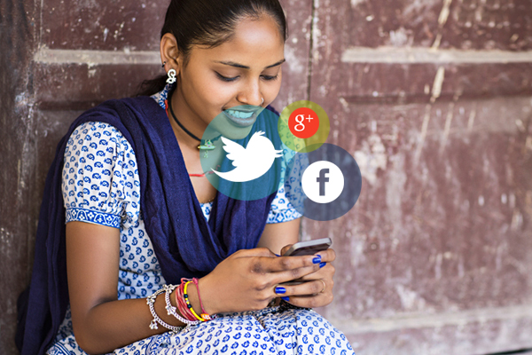 100 Growth in Social Media Usage in Rural India