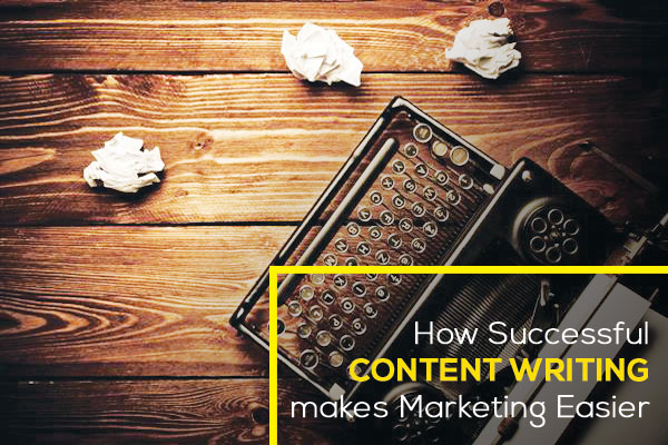 How Successful Content Writing makes Marketing Easier